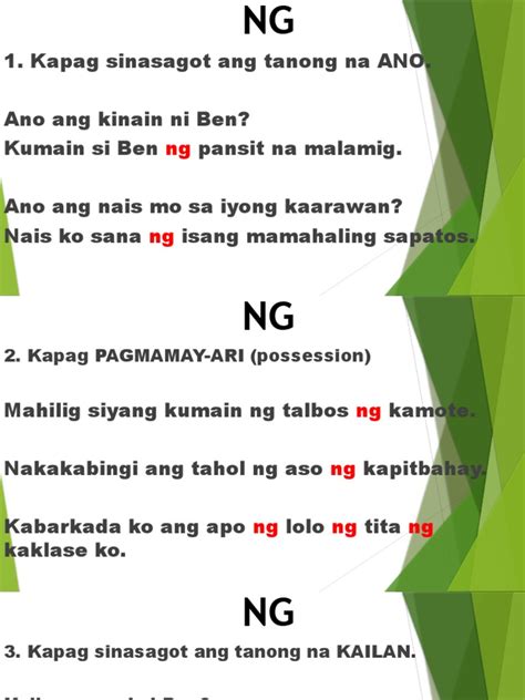 kailan ginagamit ang ng|Ng At Nang: Pagkakaiba, Tamang Gamit At Halimbawa.